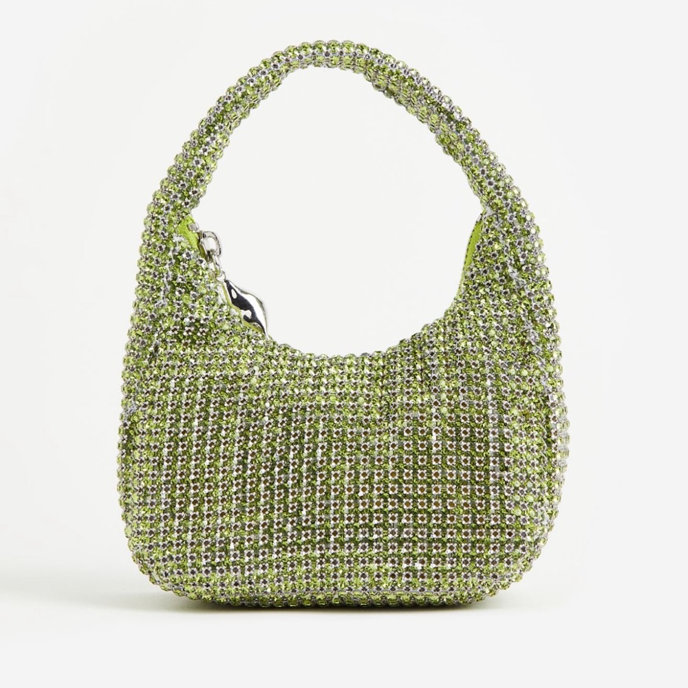 RHINESTONE EMBELLISHED MINI BAG